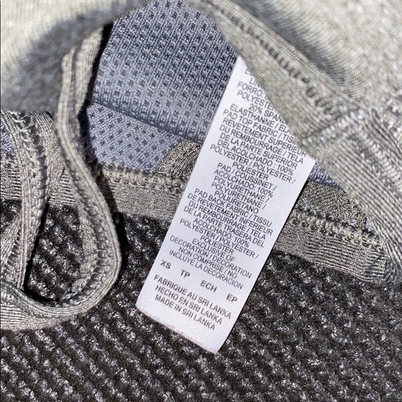 Grey Nike Training Sports Bra - Picture 4 of 4